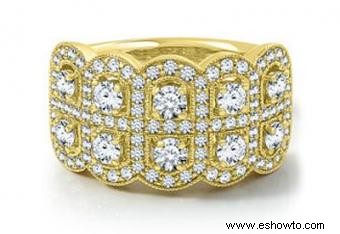 Comprar anillos de boda con diamantes