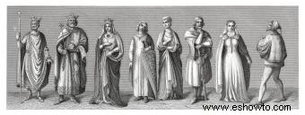Europa y América:Historia de la vestimenta (400-1900 d. C.)