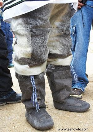 Calzado inuit y ártico