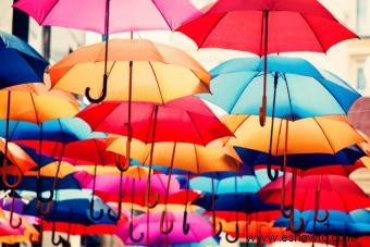 Paraguas y sombrillas