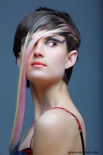 Entrevista con un estilista:cómo peinar el cabello emo
