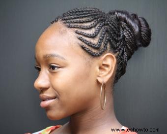 Estilos de cabello para adolescentes afroamericanos