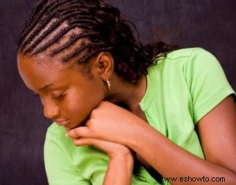 Estilos de trenzas Cornrows 