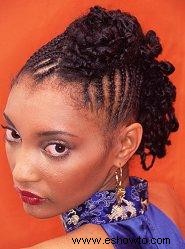 Estilos de trenzas Cornrows 