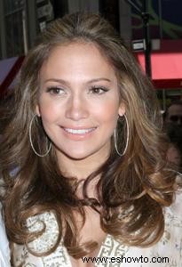Estilos de cabello de Jennifer Lopez