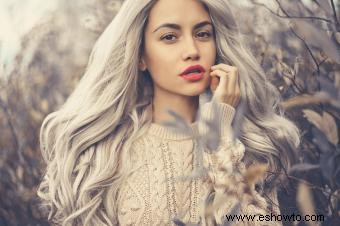 6 consejos para un hermoso cabello gris 