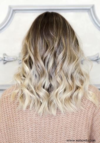 9 ideas de cabello derretido de color para looks combinados creativos 