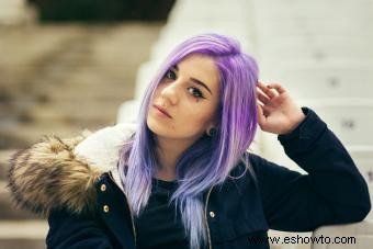 9 ideas de cabello derretido de color para looks combinados creativos 