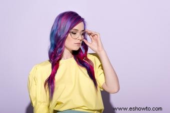 9 ideas para teñir el cabello de color rojo violeta para una apariencia audaz y hermosa 