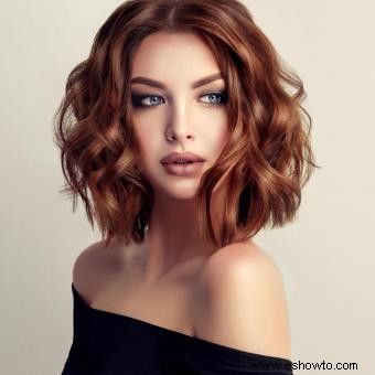 Imágenes de color de cabello caoba:10 looks vibrantes para inspirar