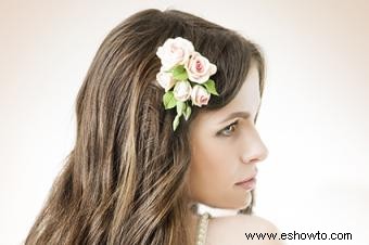 Fresh Flower Hairpieces