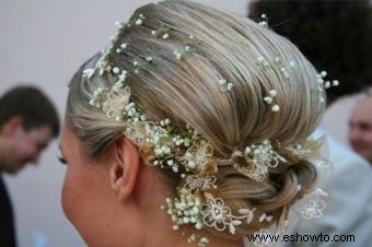 Fresh Flower Hairpieces