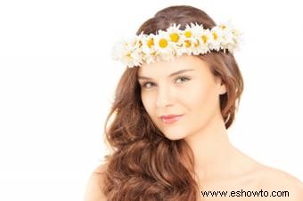 Fresh Flower Hairpieces