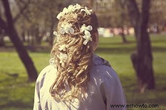 Fresh Flower Hairpieces