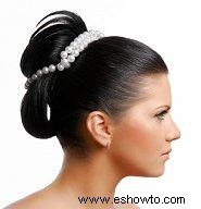 Piezas para el cabello de novia