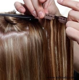 Técnicas de extensión del cabello