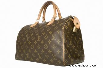 Cómo detectar un bolso falso de Louis Vuitton 