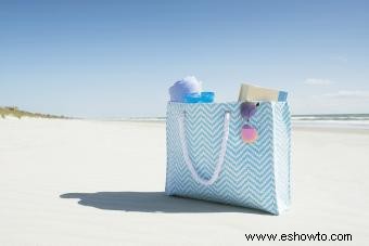 14 bolsos de playa grandes con lindos estilos costeros que te encantarán