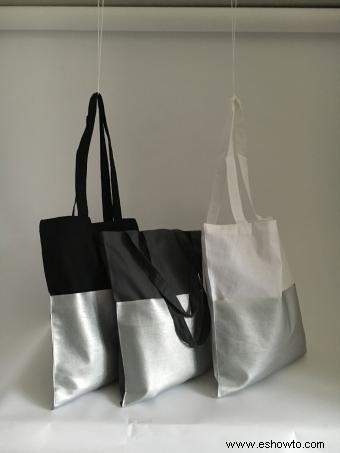 Ideas para decorar bolsos de lona