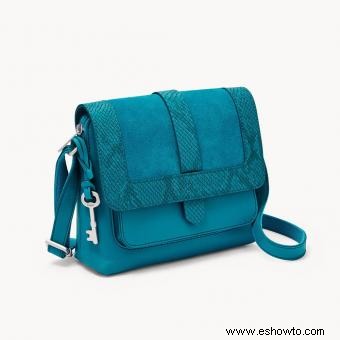 13 bolsos de mano color turquesa para refrescar tu estilo