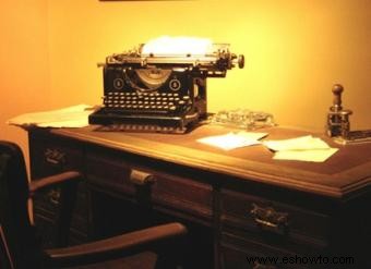 Collar con llave de máquina de escribir para un look vintage
