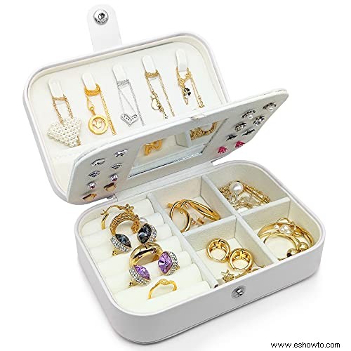 9 opciones de caja organizadora de pendientes para guardar tus joyas con estilo