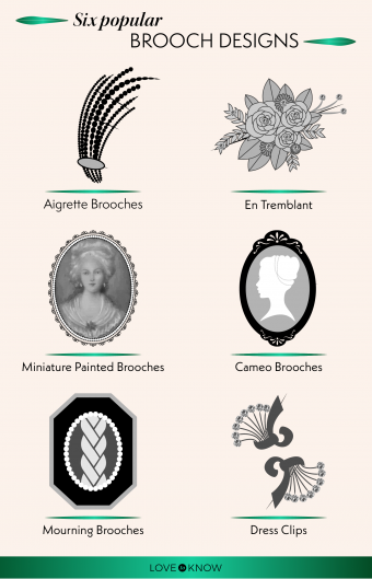 6 diseños y estilos de broches