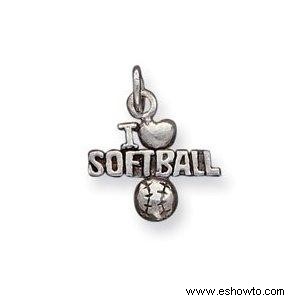 Estilos de joyas de softbol para chicas poderosas