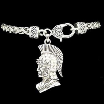 Joyas de la mascota troyana de la USC:estilos de plata esterlina