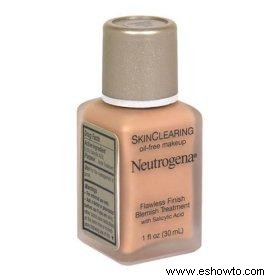 Revisión de la base de maquillaje Neutrogena SkinClearing