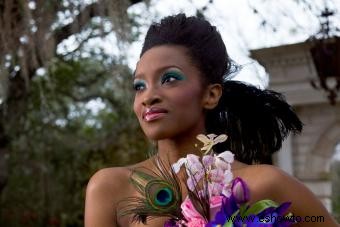 5 estilos de maquillaje nupcial afroamericano