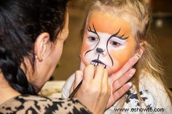 Ideas de maquillaje de cara de gato para niños