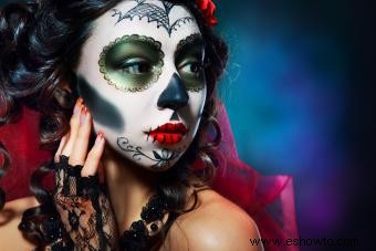 Maquillaje de Día de Muertos