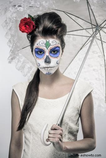 Maquillaje de Día de Muertos