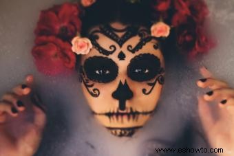 Maquillaje de Día de Muertos