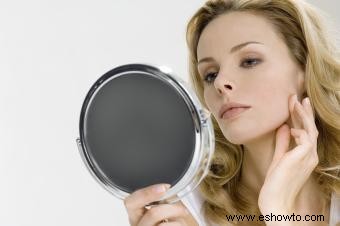 Espejo de aumento para maquillaje con iluminación