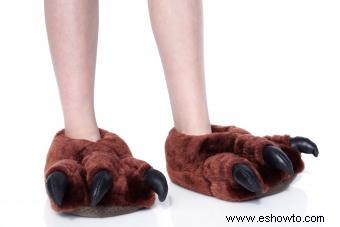 Pantuflas de novedad 