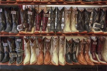 Botas de vaquero a la moda