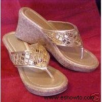 Chanclas elegantes 