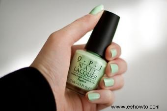 Guía de esmalte de uñas OPI 