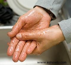 Exfoliante de manos