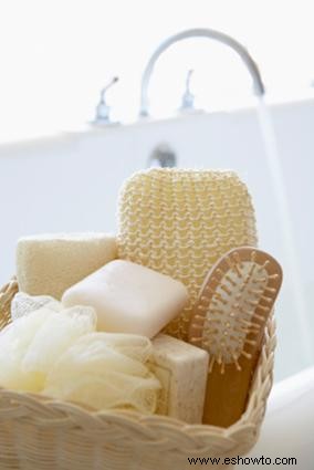 Jabón hipoalergénico y limpiadores para la piel