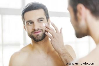 Crema antiarrugas para hombre