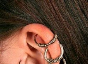 Piercings de oreja exóticos