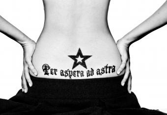 Tatuajes de palabras en latín