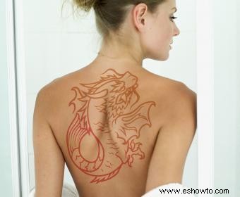 Significados de los tatuajes de peces koi