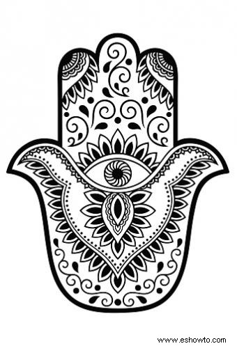 Tatuaje de símbolos árabes