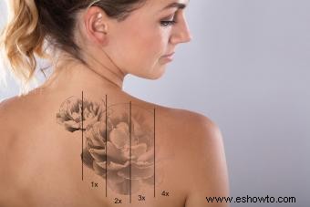 Cómo aclarar un tatuaje de forma natural y sin dolor