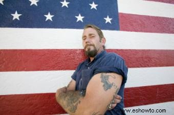 Tatuajes de la bandera estadounidense