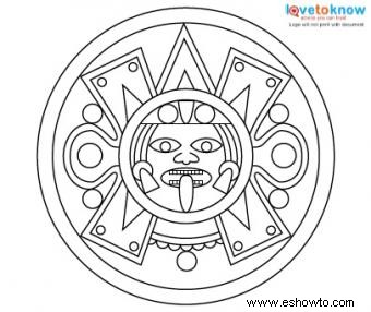 Diseños de tatuajes aztecas